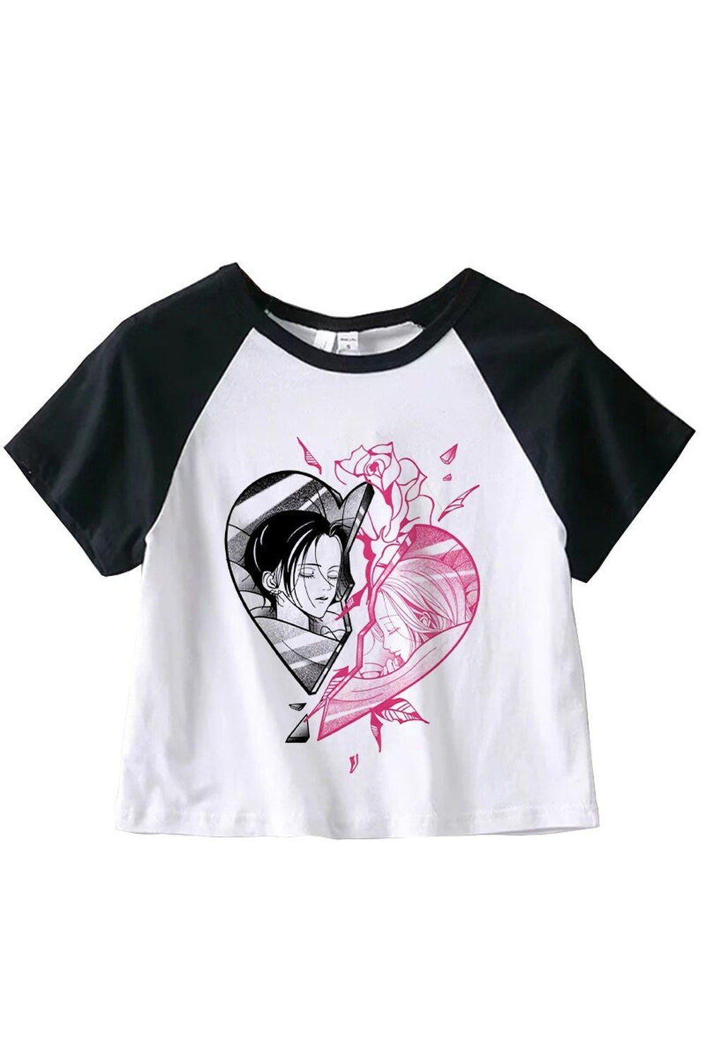 Y2k Anime Heart T-shirt