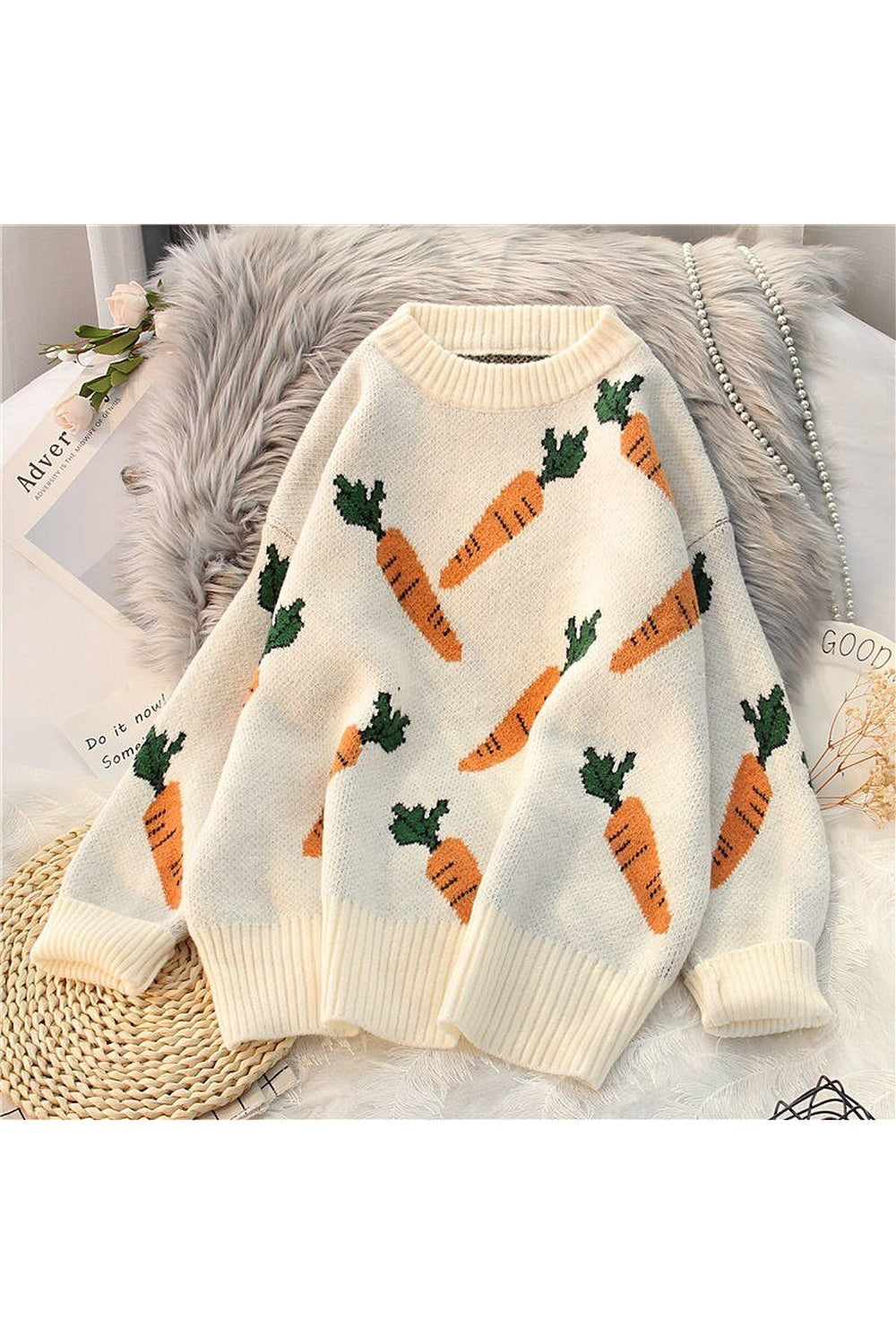 Y2k Art Hoe Fashion Knitted Sweater