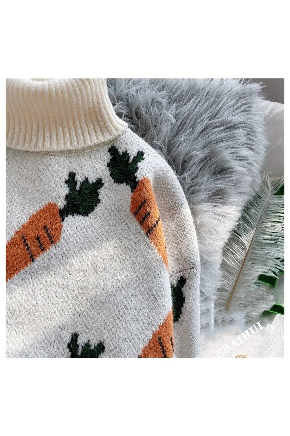 Y2k Art Hoe Fashion Knitted Sweater