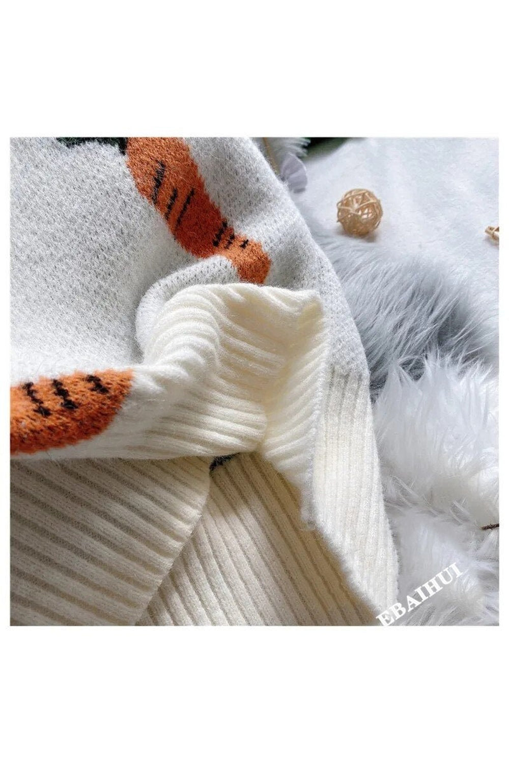 Y2k Art Hoe Fashion Knitted Sweater