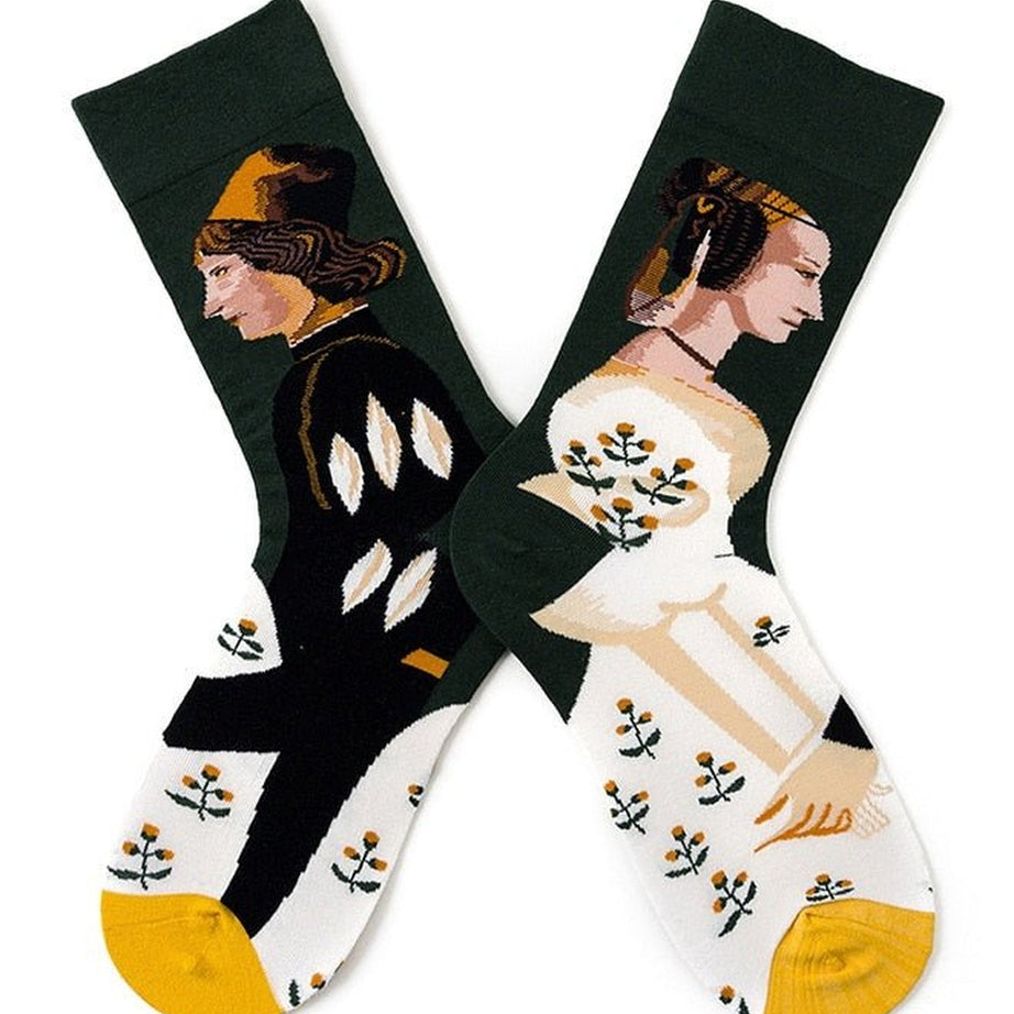 Y2k Art Hoe Fashion Socks