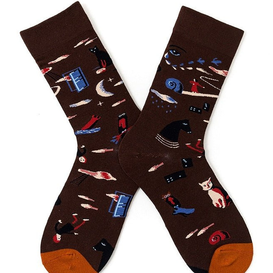 Y2k Art Hoe Fashion Socks