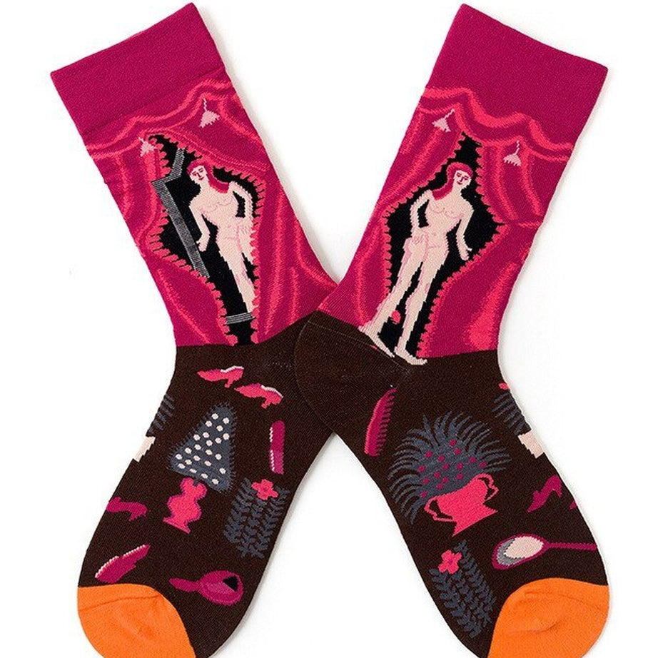 Y2k Art Hoe Fashion Socks