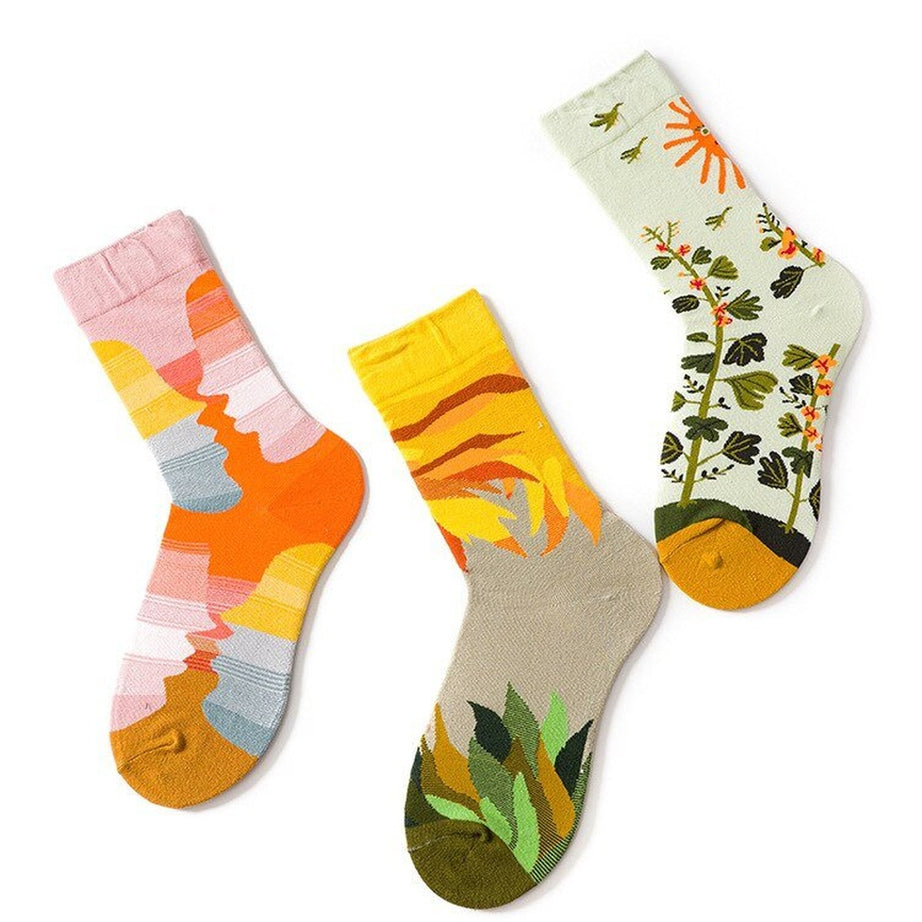 Y2k Art Hoe Fashion Socks