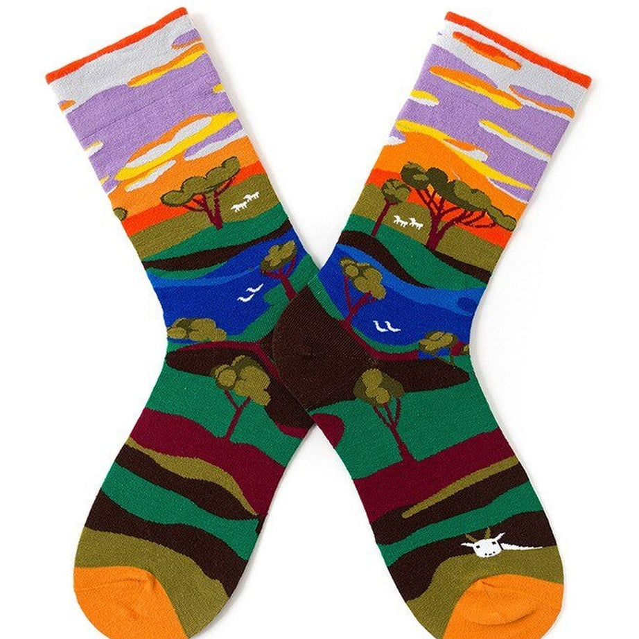 Y2k Art Hoe Fashion Socks