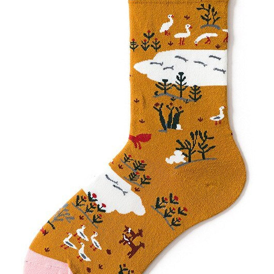 Y2k Art Hoe Fashion Socks
