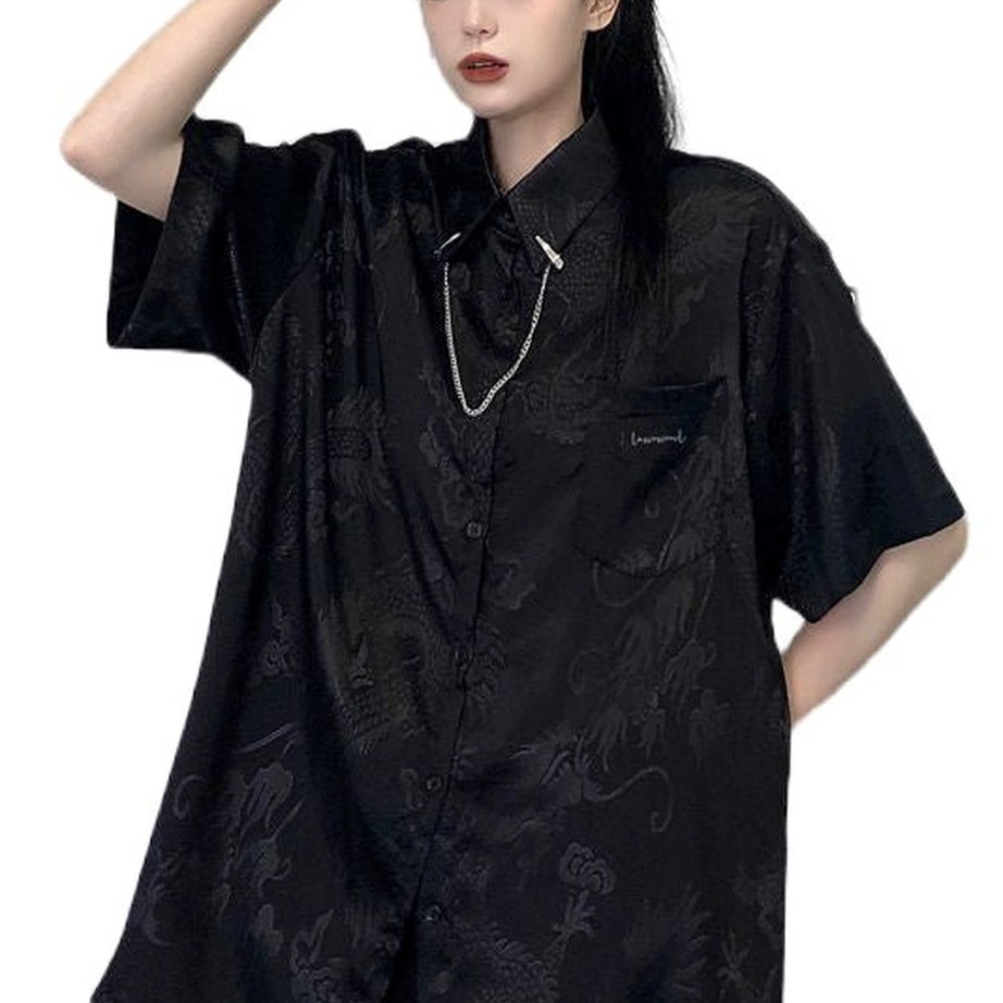 Y2k Asian Style Alt Shirt