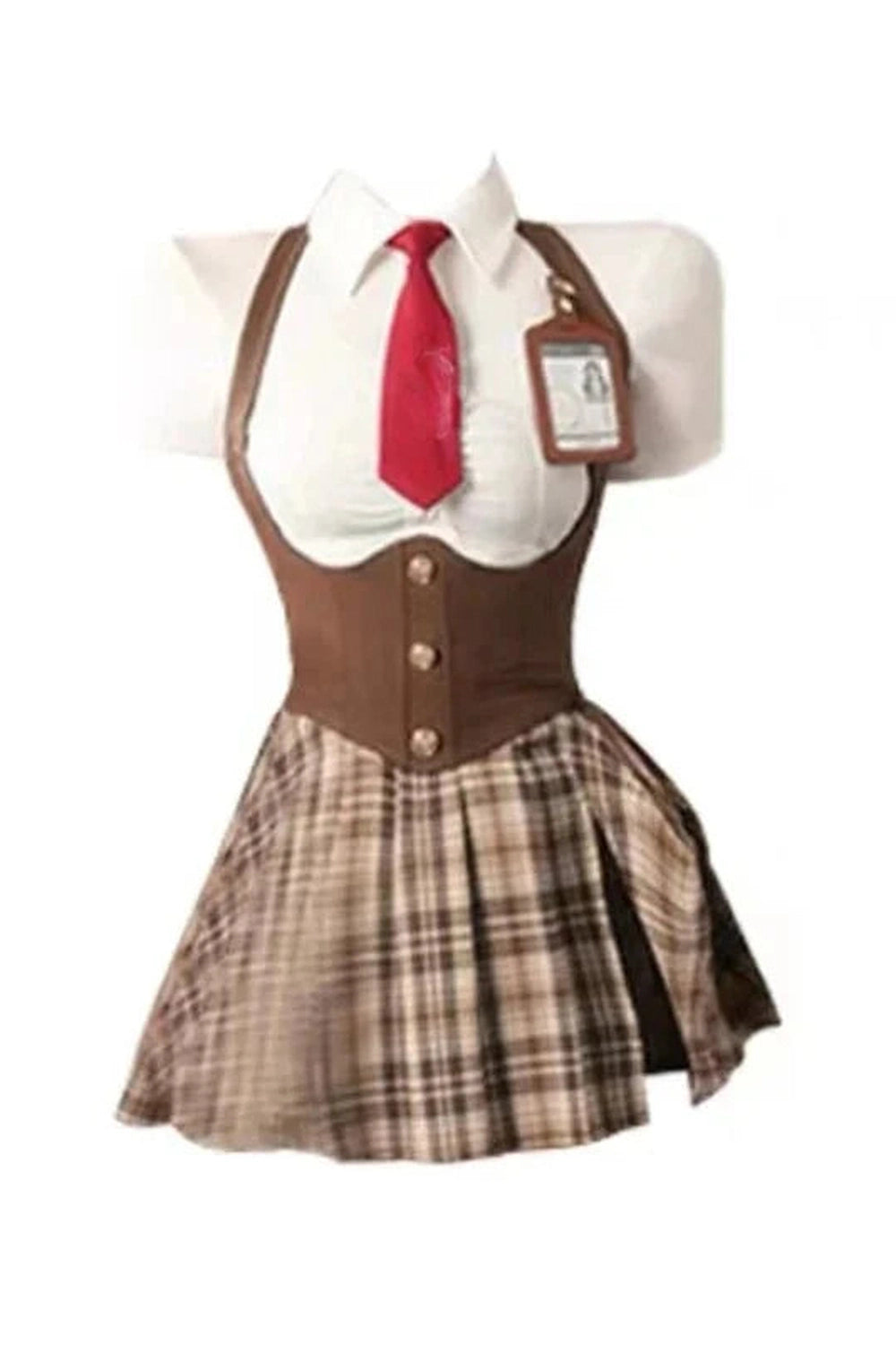 Y2k Autumn College Uniform Set Shirt