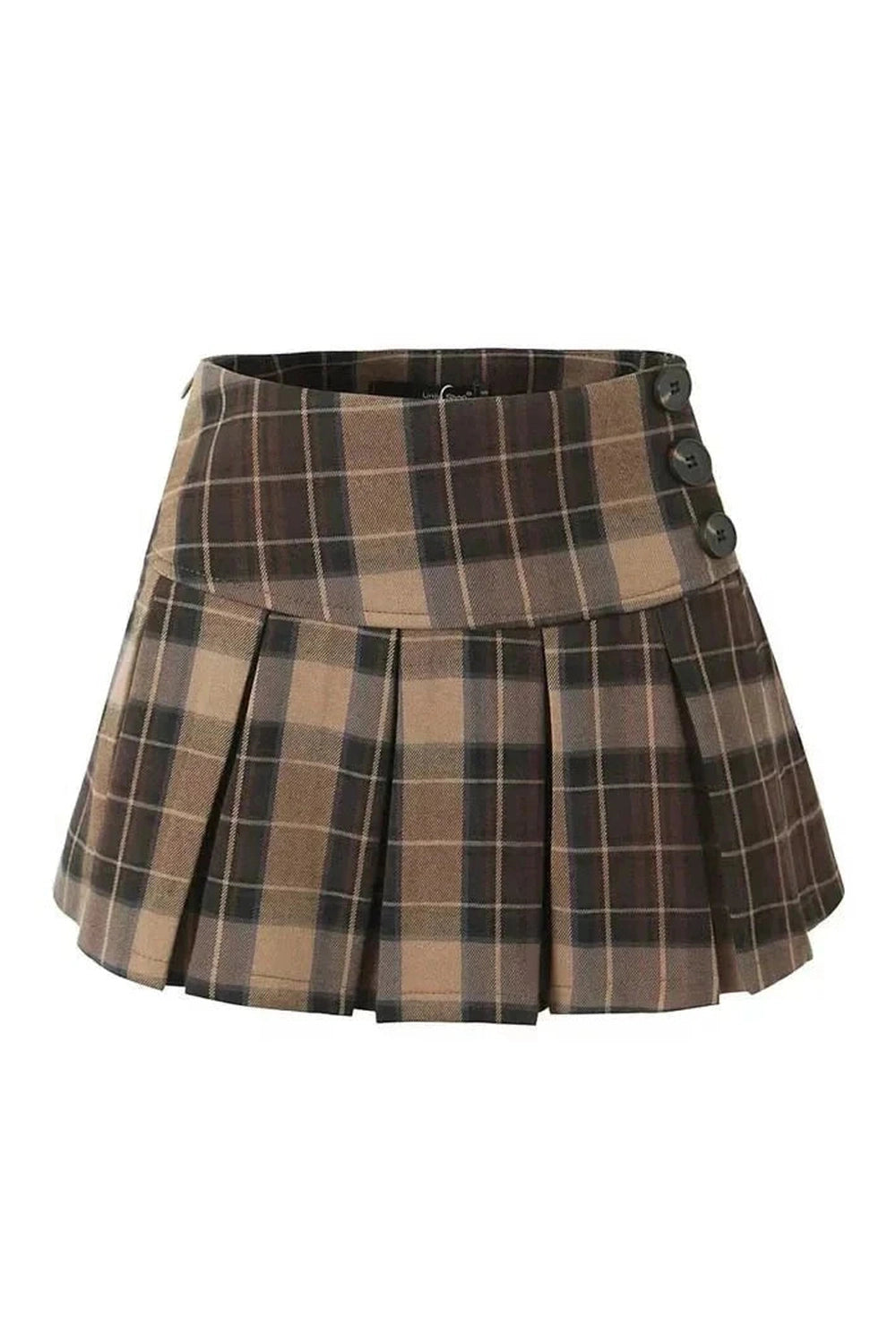 Y2k Autumn Waltz Pleated Skirt