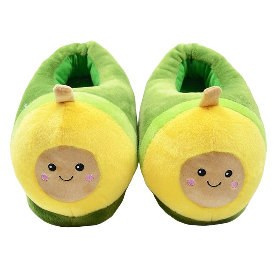 Y2k Avocado Slippers