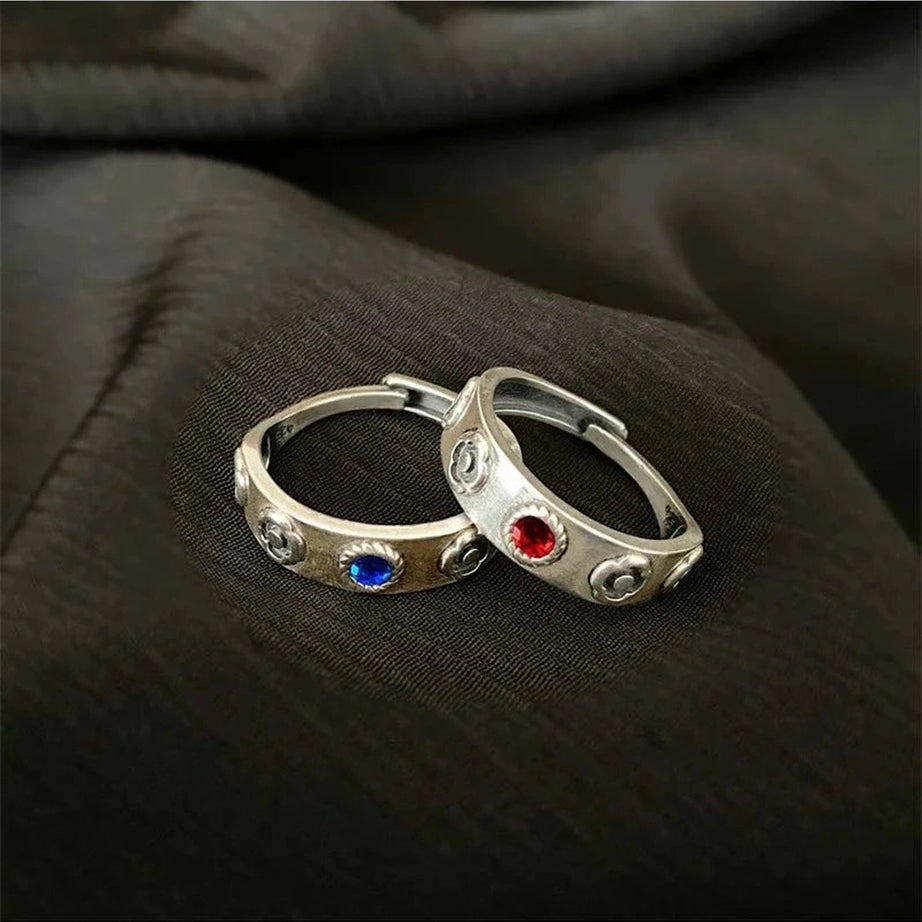 Y2k Azure Gaze Ring