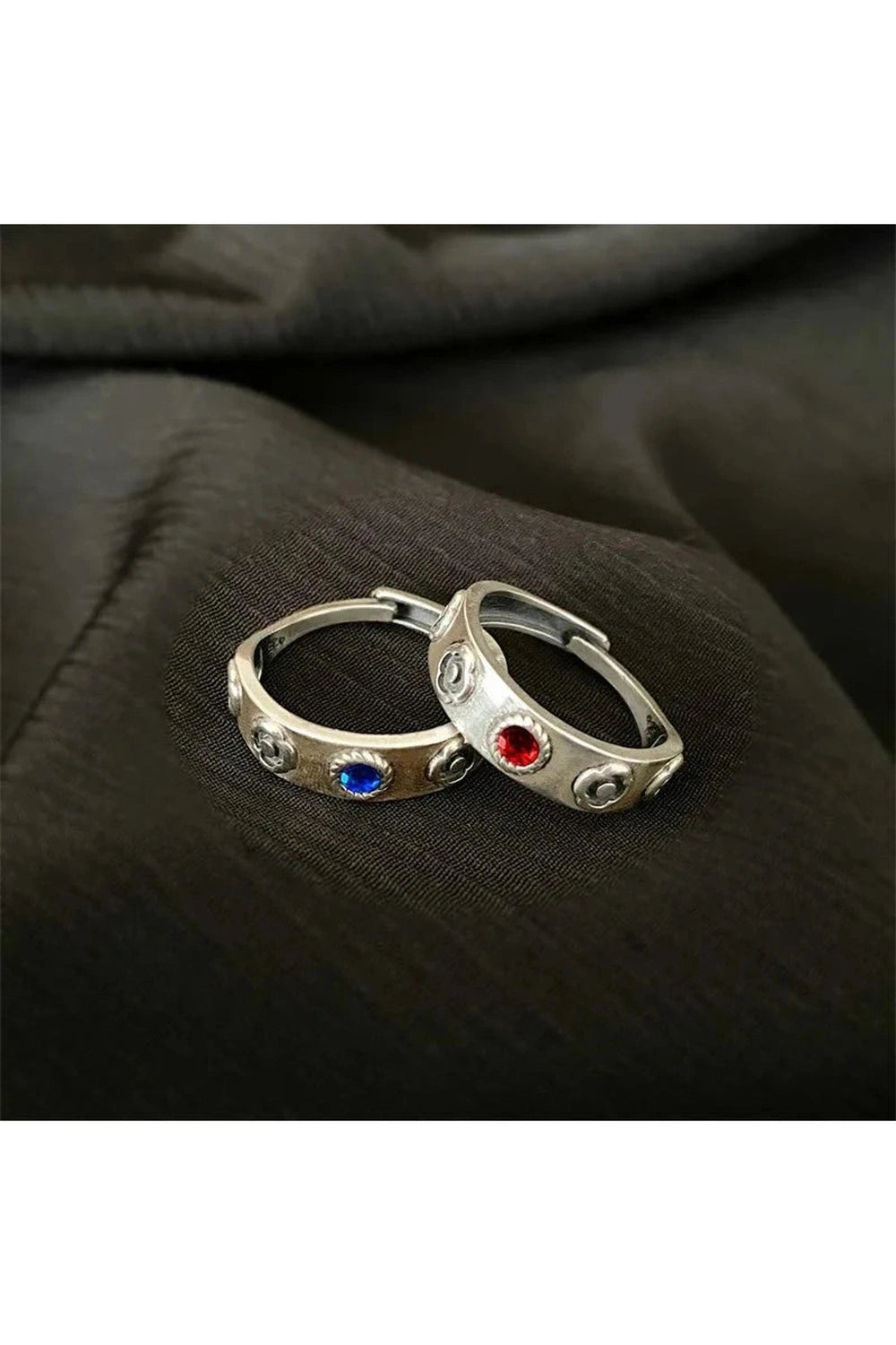 Y2k Azure Gaze Ring