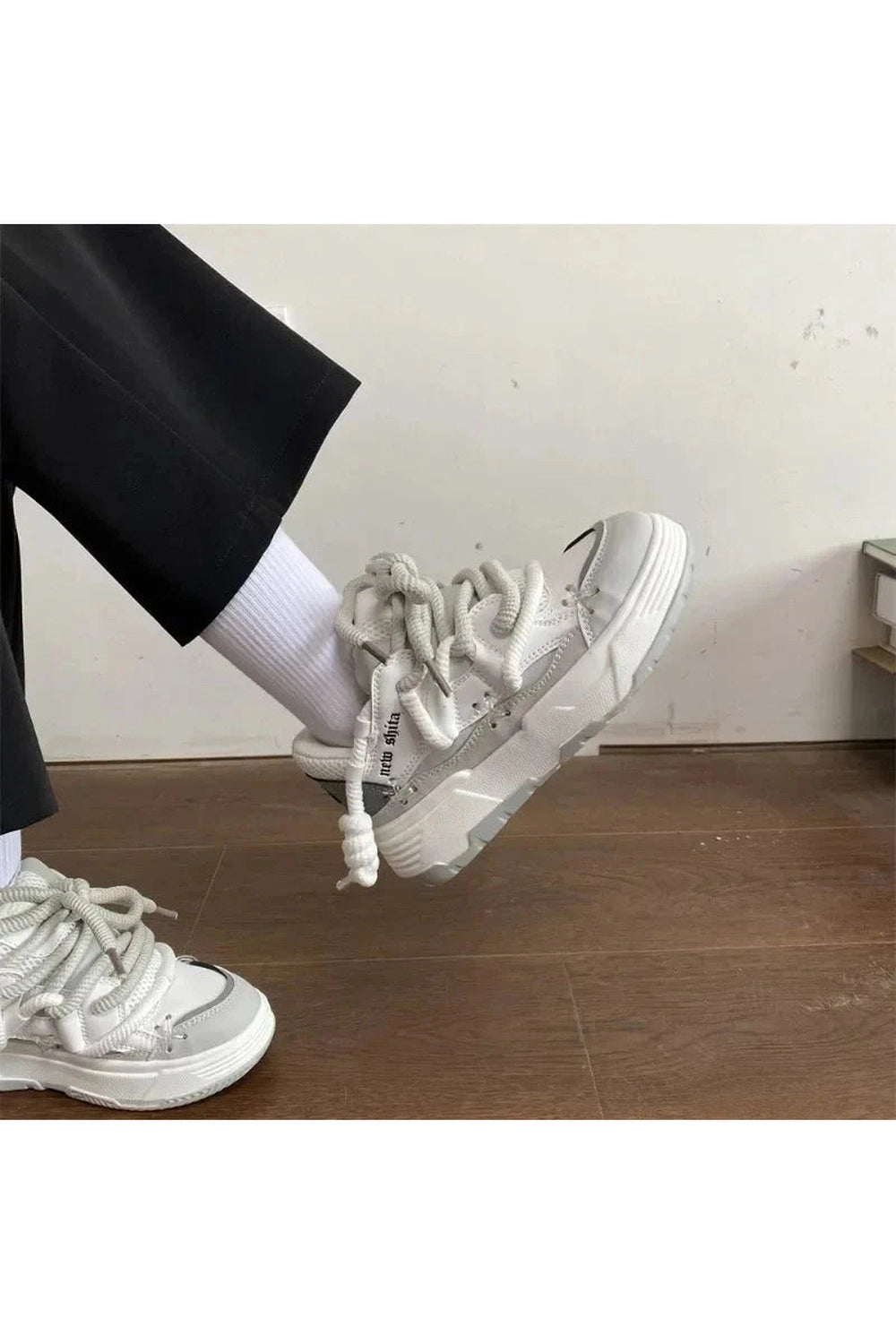 Y2k Azure Wave Sneakers