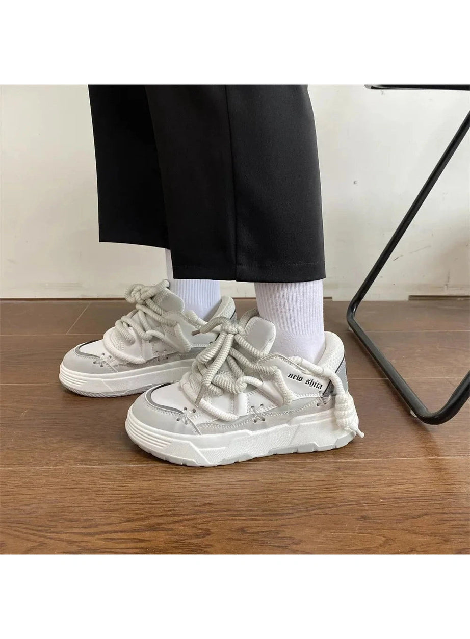 Y2k Azure Wave Sneakers