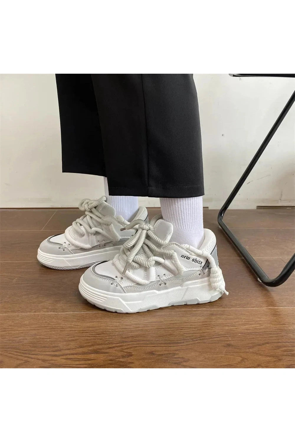 Y2k Azure Wave Sneakers