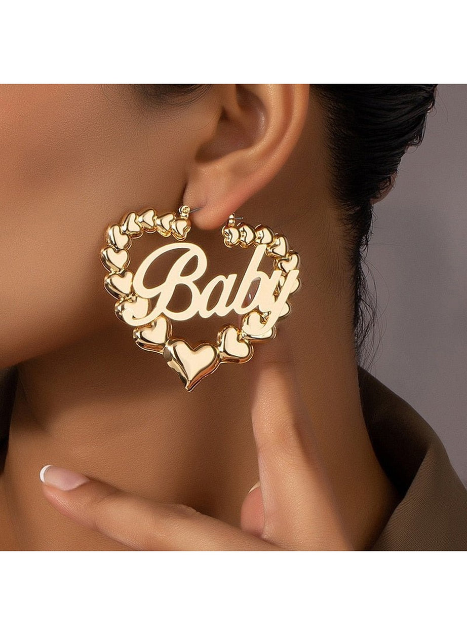 Y2k Baddie Large Earrings