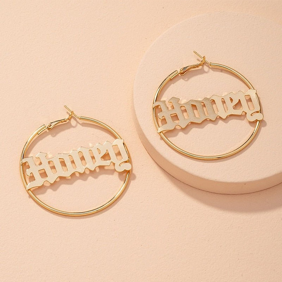 Y2k Baddie Large Earrings