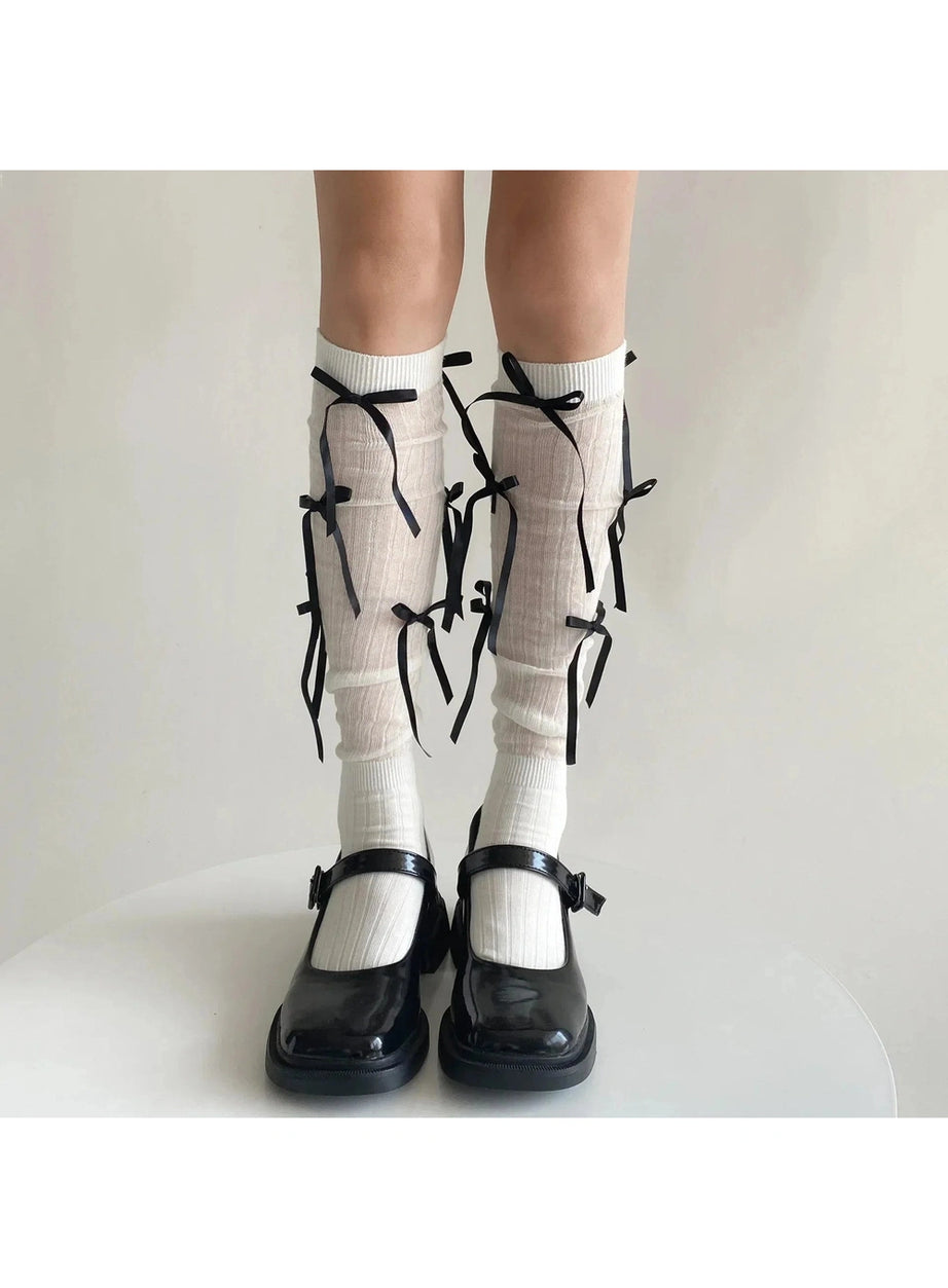 Y2k Acubi Knee Socks