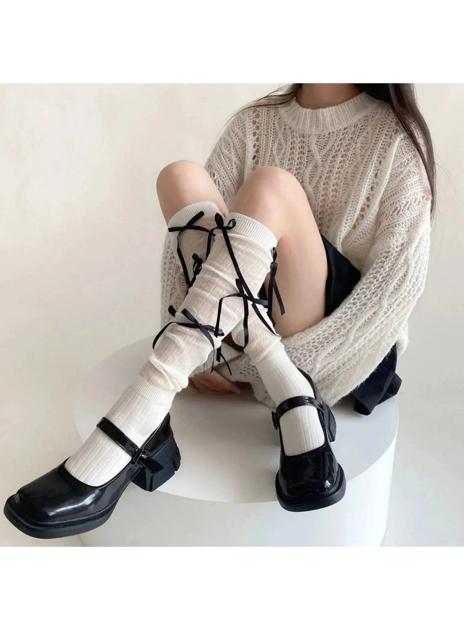 Y2k Acubi Knee Socks