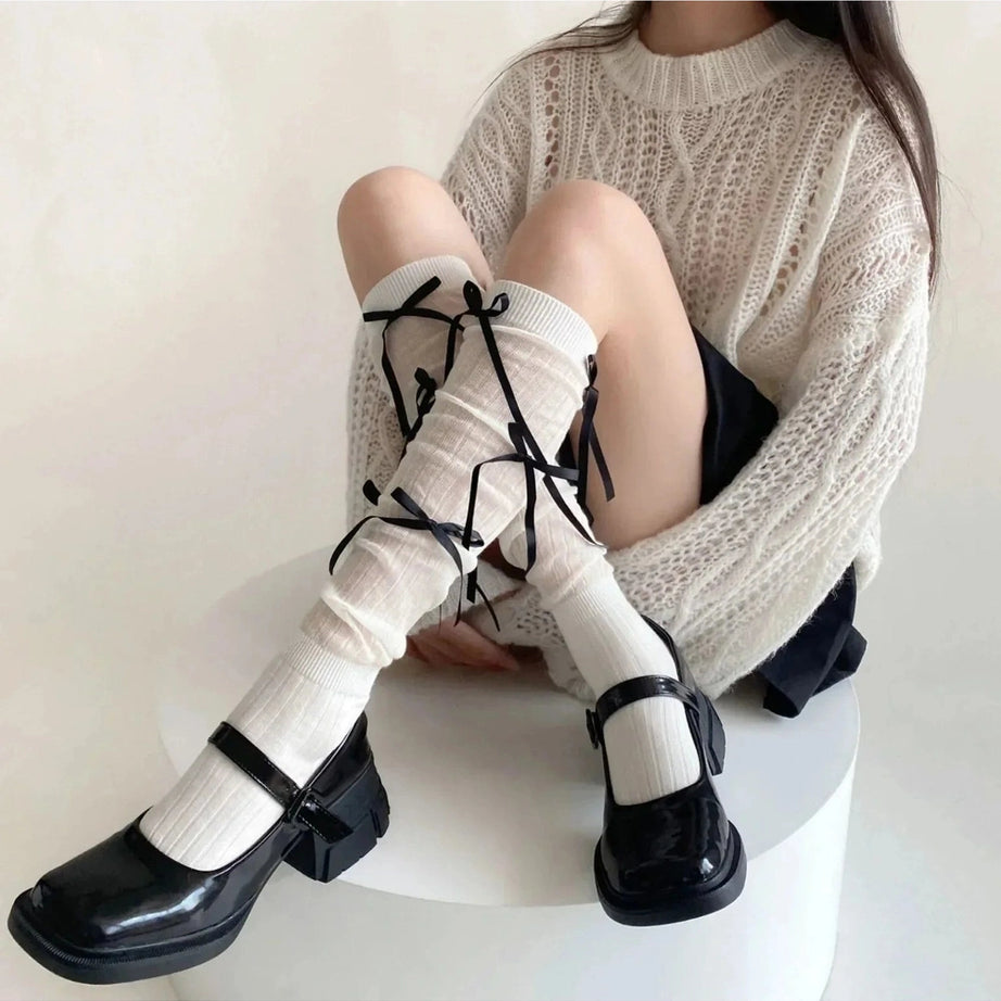 Y2k Acubi Knee Socks