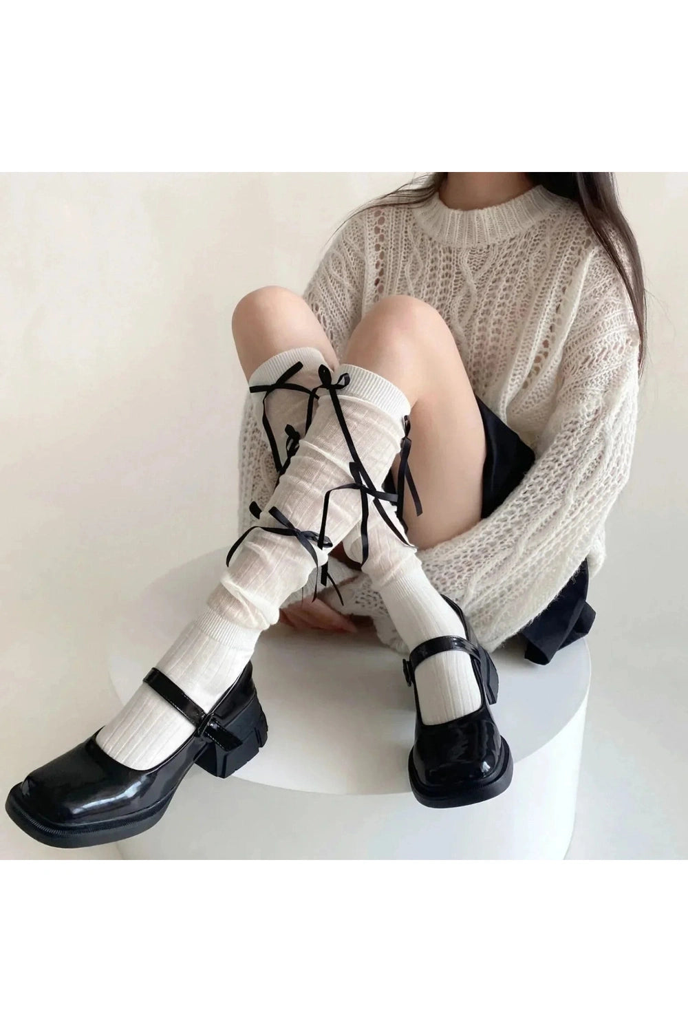 Y2k Acubi Knee Socks