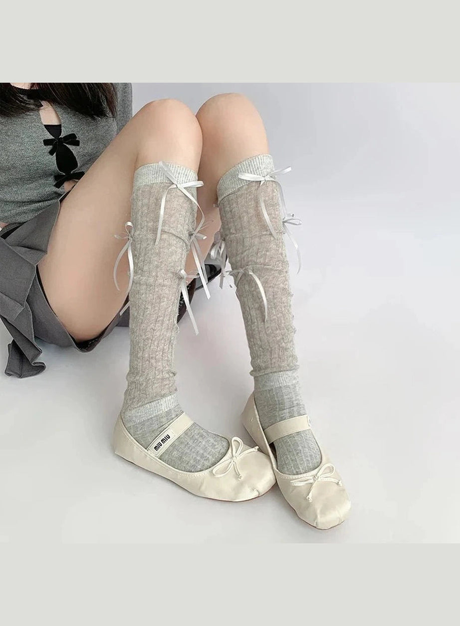 Y2k Acubi Knee Socks
