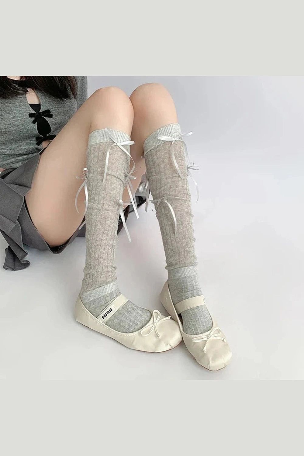 Y2k Acubi Knee Socks