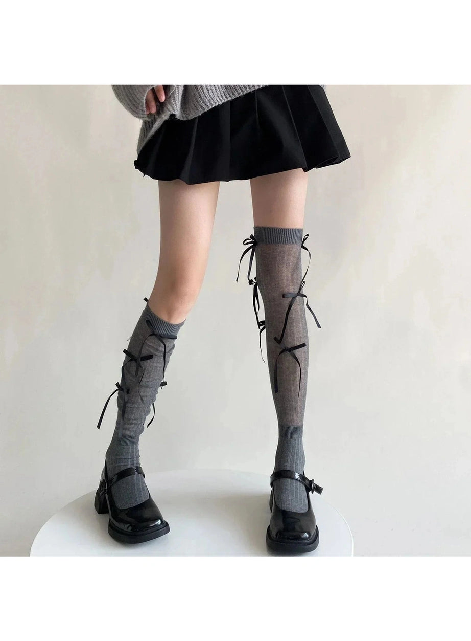 Y2k Acubi Knee Socks