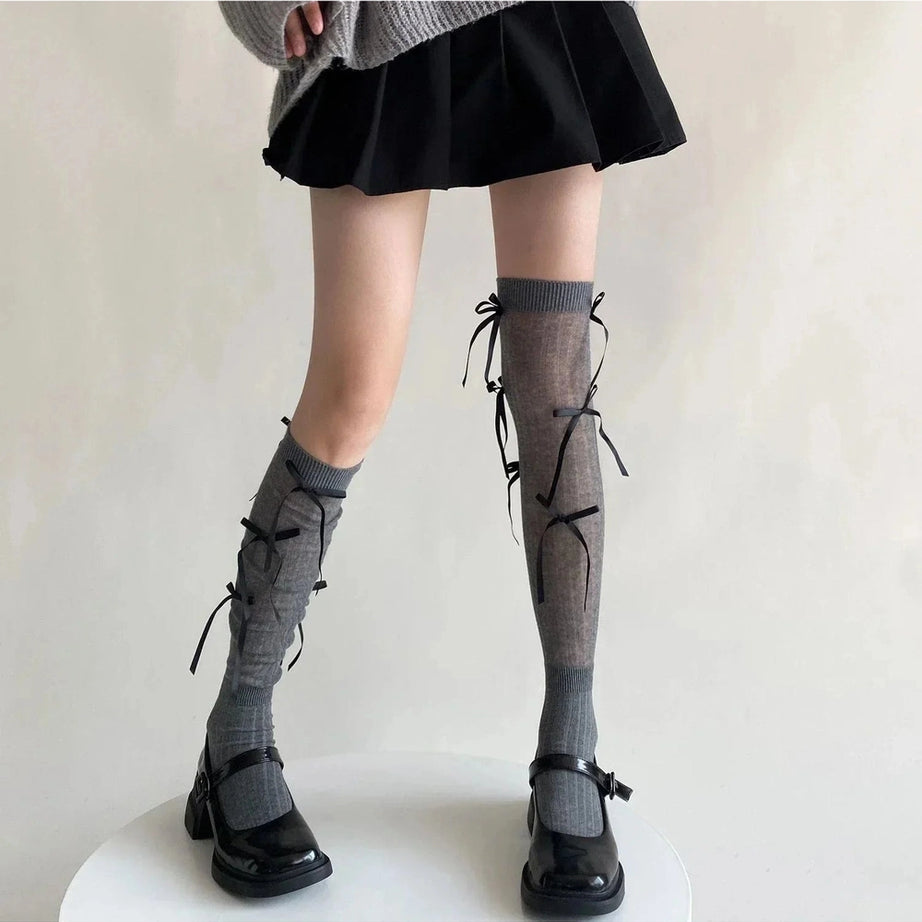 Y2k Acubi Knee Socks