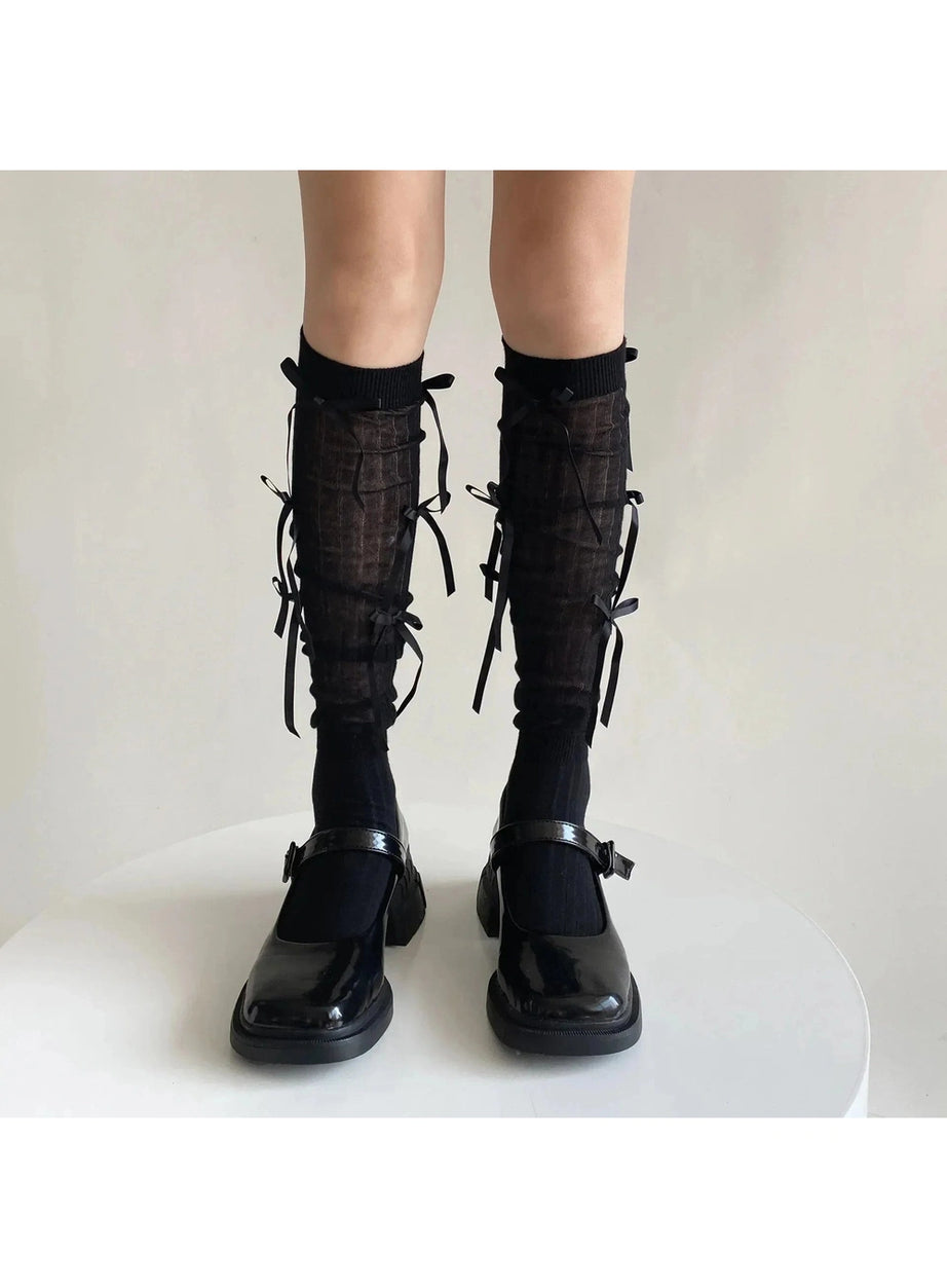 Y2k Acubi Knee Socks