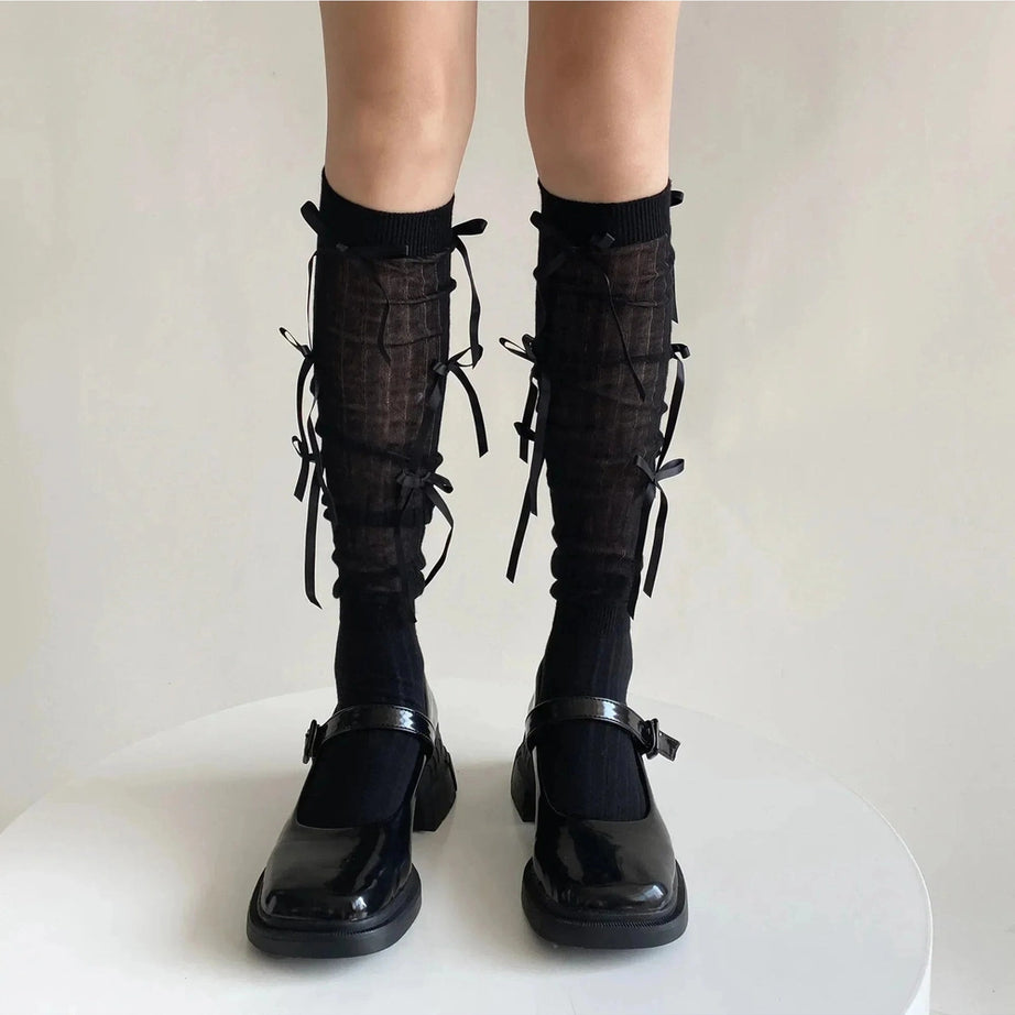 Y2k Acubi Knee Socks