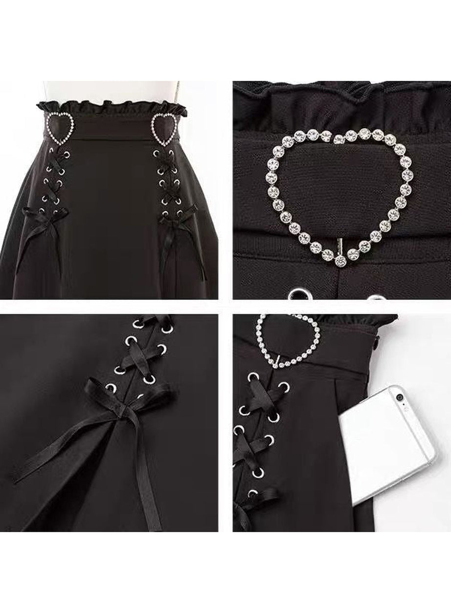 Y2k Bandage Mini Skirt