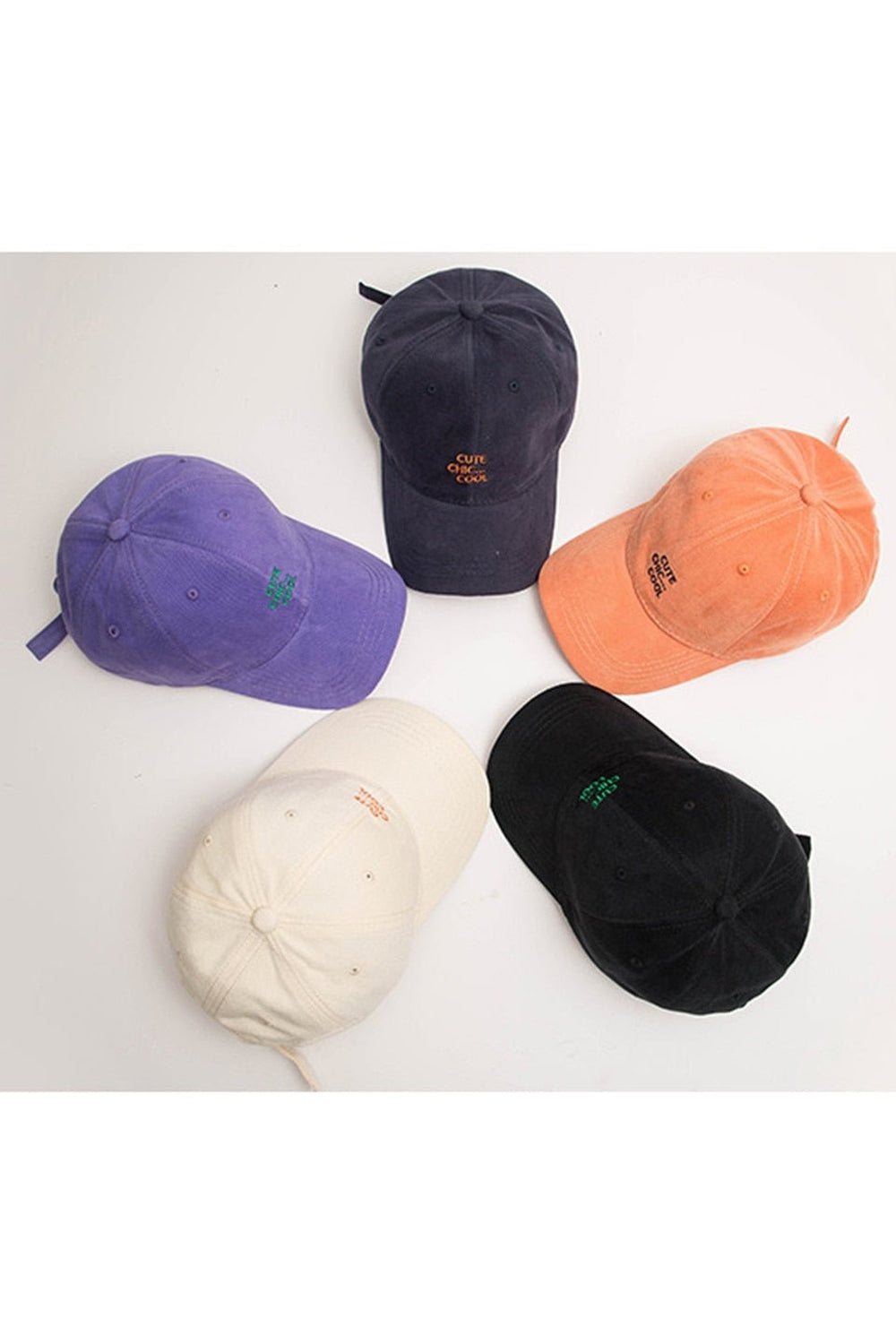 Y2k Baseball Cap "CUTE CHIC COOL"