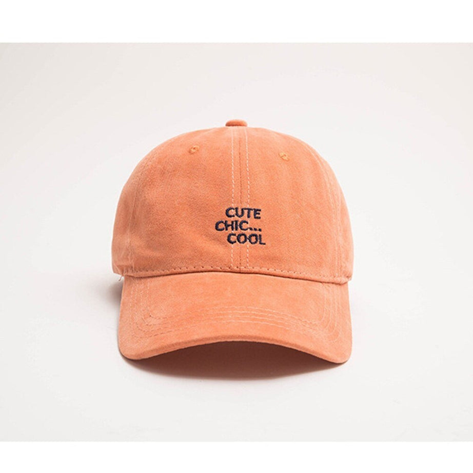 Y2k Baseball Cap "CUTE CHIC COOL"