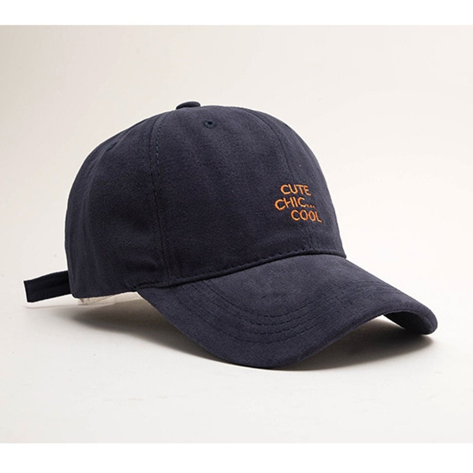 Y2k Baseball Cap "CUTE CHIC COOL"