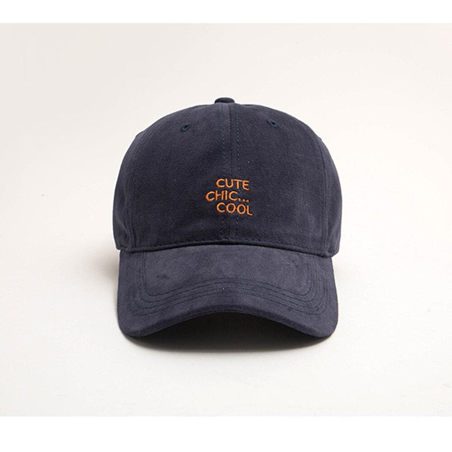 Y2k Baseball Cap "CUTE CHIC COOL"