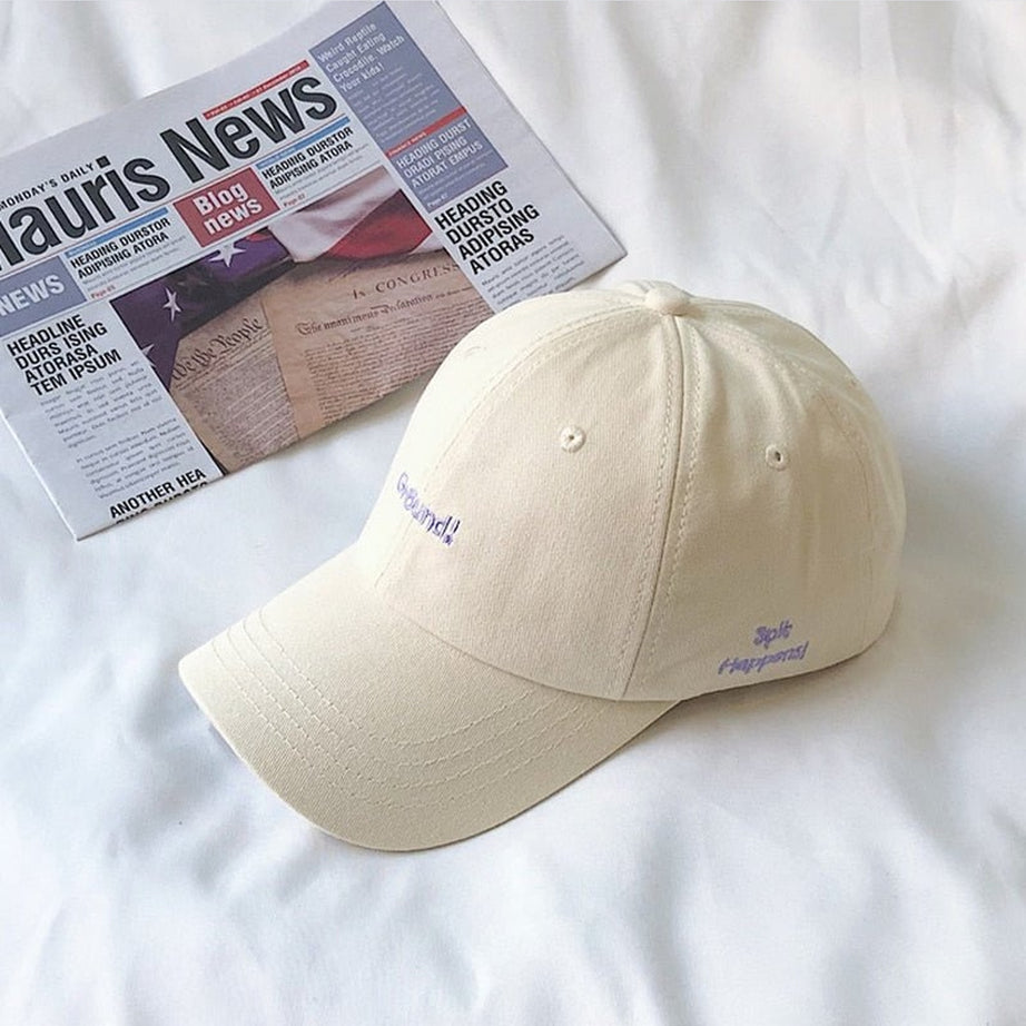 Y2k Baseball Cap "GROUND"