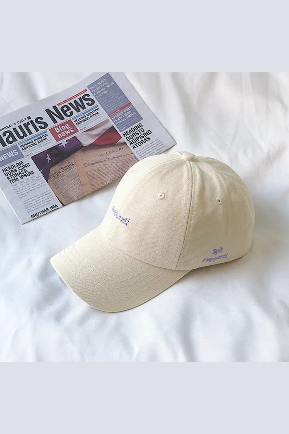 Y2k Baseball Cap "GROUND"