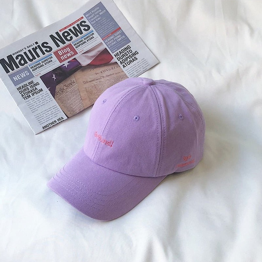 Y2k Baseball Cap "GROUND"