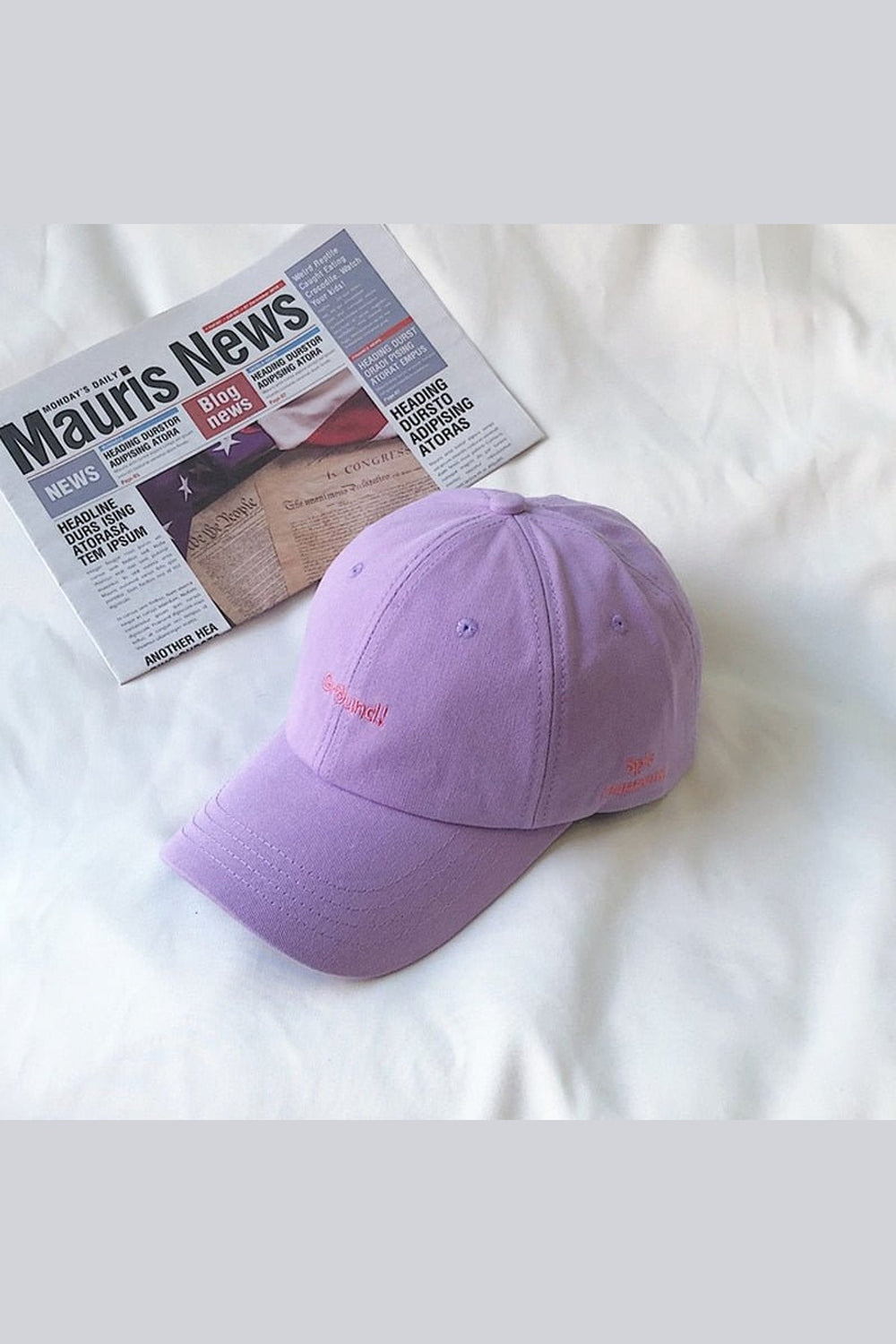 Y2k Baseball Cap "GROUND"