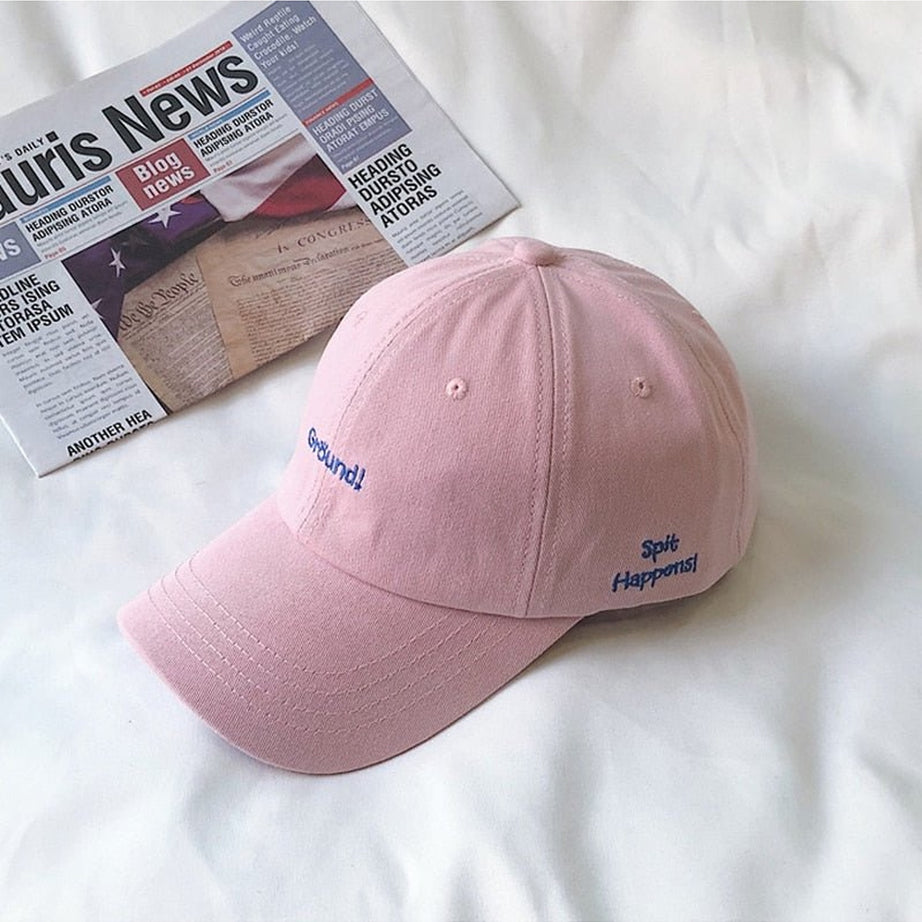 Y2k Baseball Cap "GROUND"