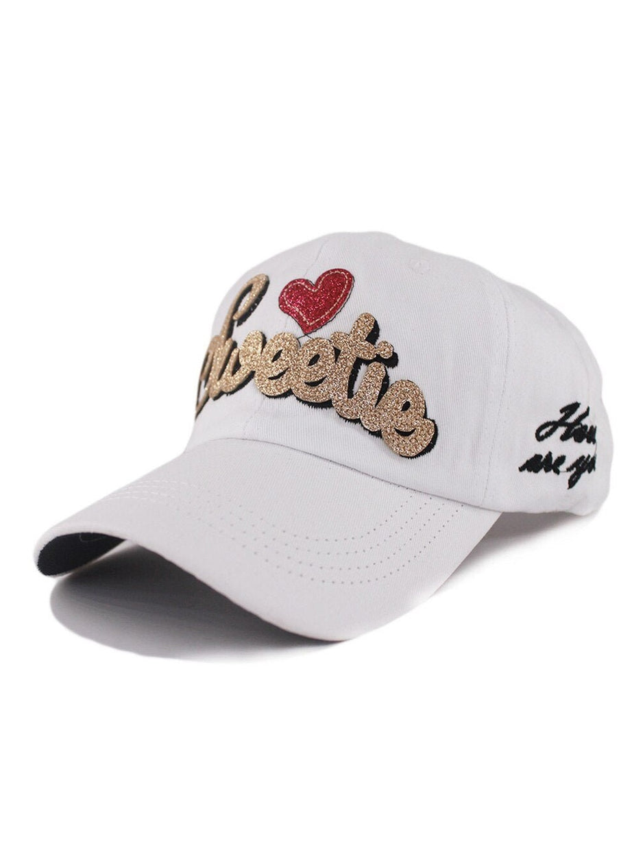 Y2k Baseball Cap "SWEETIE"