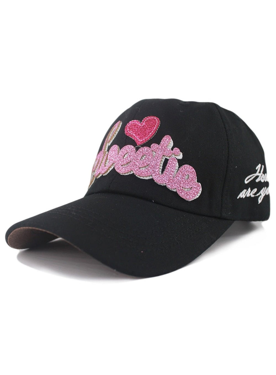 Y2k Baseball Cap "SWEETIE"