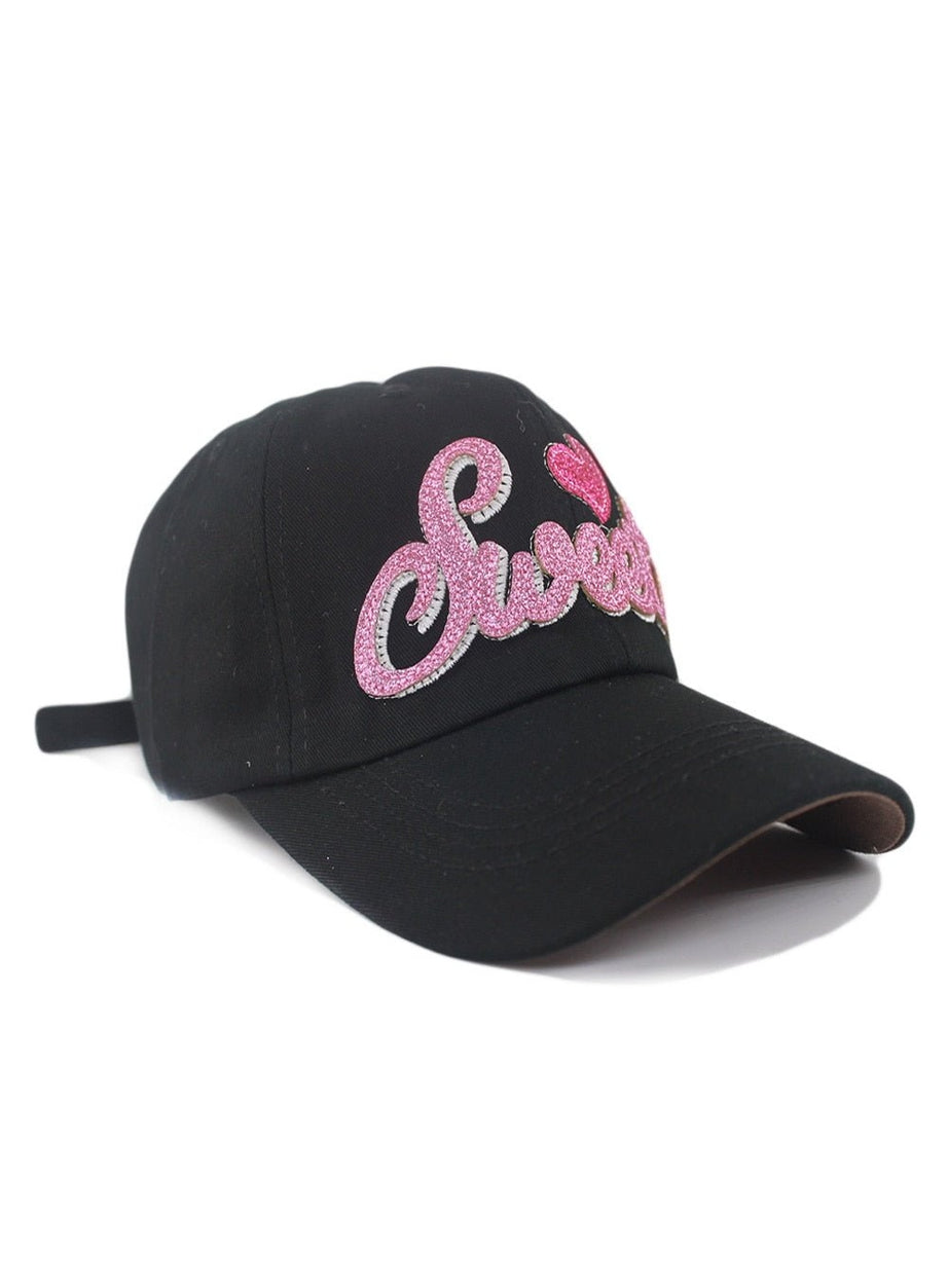 Y2k Baseball Cap "SWEETIE"