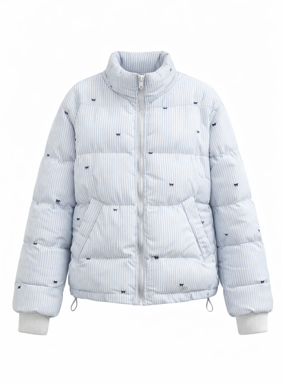 Blueberry Chill Höghalsad Jacka