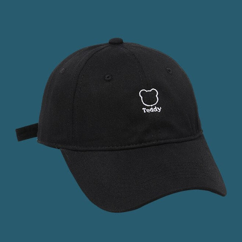 Y2k Bear Embroidery Baseball Hat