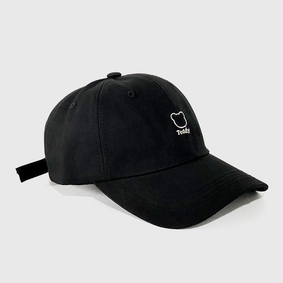 Y2k Bear Embroidery Baseball Hat