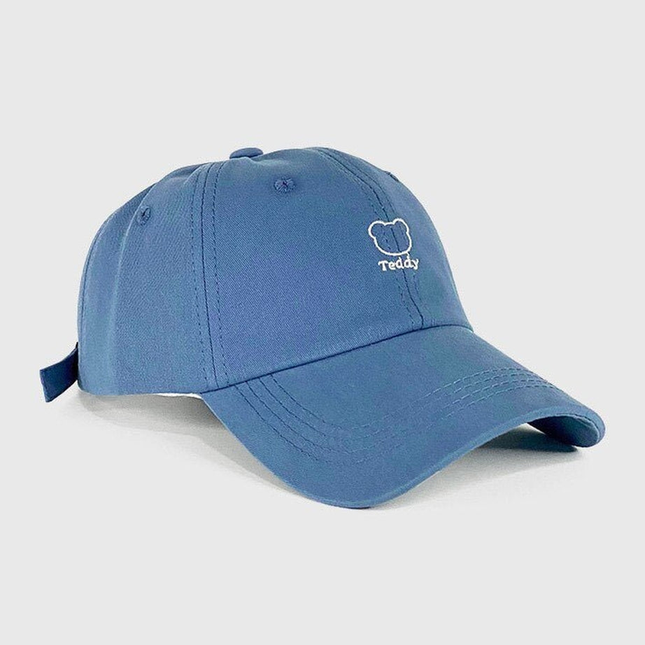 Y2k Bear Embroidery Baseball Hat