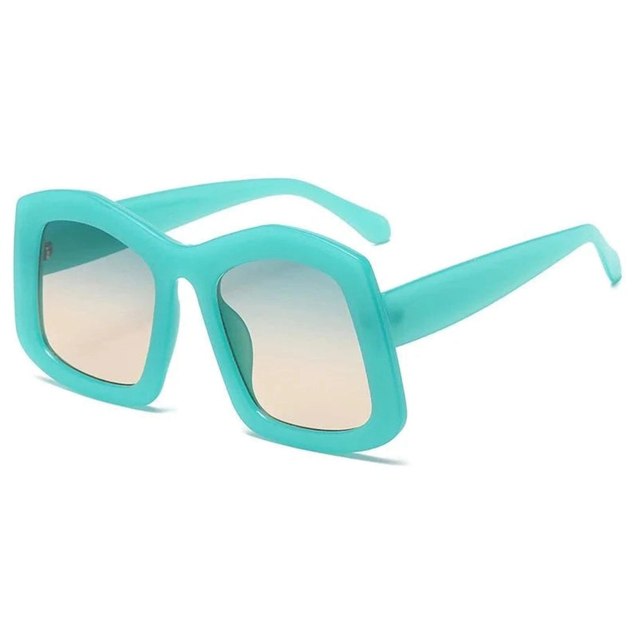 Y2k Big Square Gradient Sunglasses