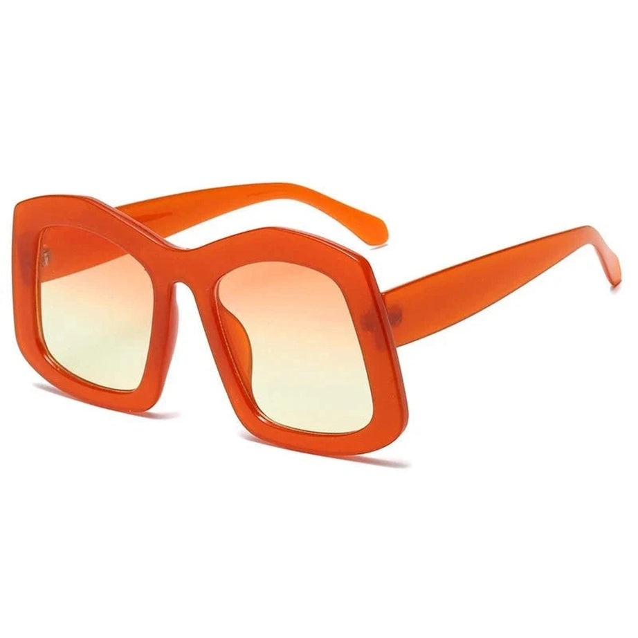 Y2k Big Square Gradient Sunglasses